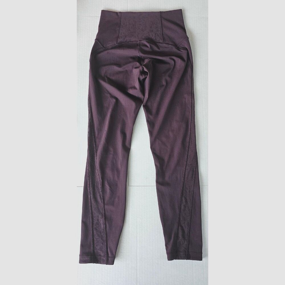 Rare Lululemon Women’s Wunder Under 7/8 Leggings Scatter Floral Adobe Size 6 EUC